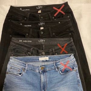 Size 8 Loft jeans